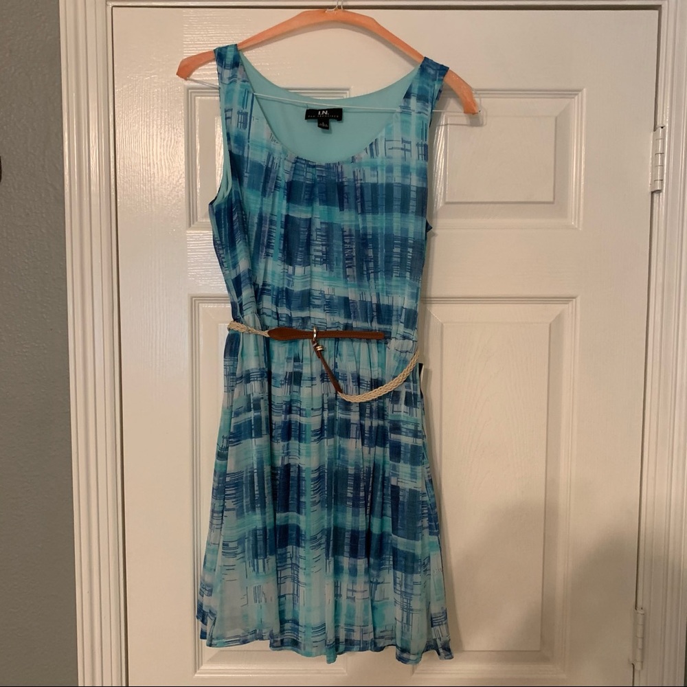 Blue dress